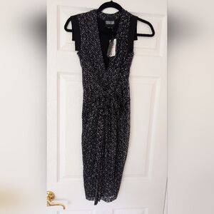 New Women's Designer Vena Cava Dress Size 2 Black
